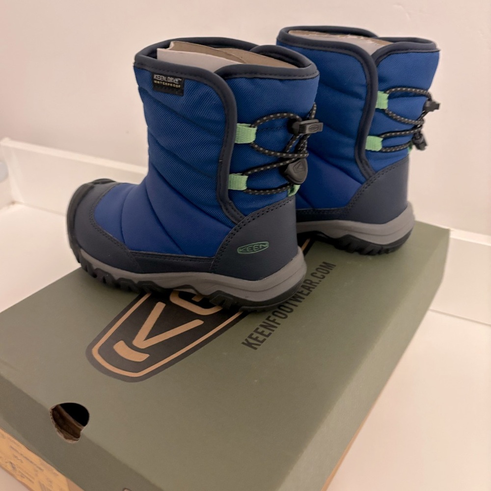 Keen Little Kids' Puffrider Waterproof Winter Boot